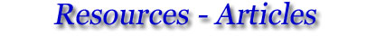 P3 Resources - Articles